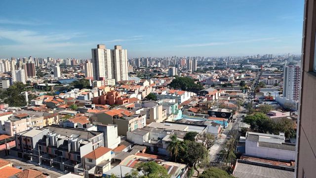 Vista livre e privilegiada do apartamento