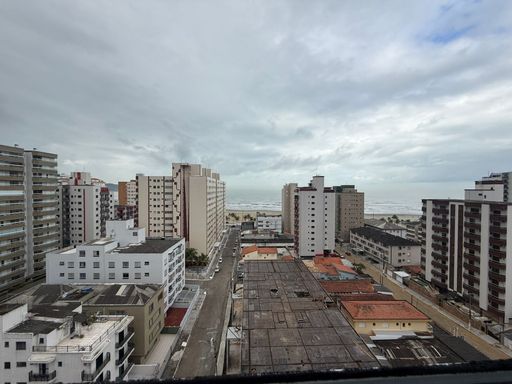 vista mar livre e privilegiada da varanda gourmet