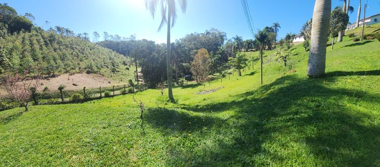 Amplo jardim