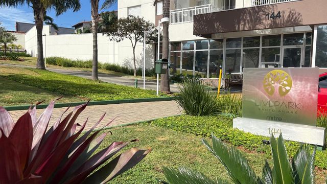 fachada imponente do condomínio Livepark