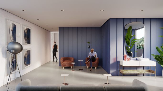 Fotos ilustrativas do Lobby
