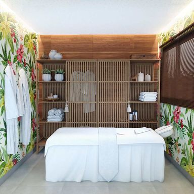 Foto ilustrativa Sala de massagem