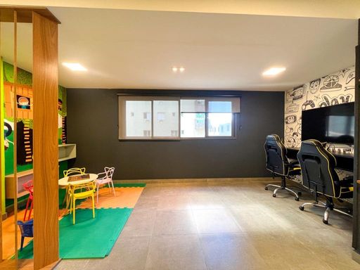 brinquedoteca e espaço gamer