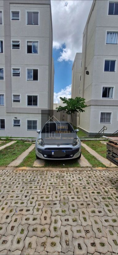 Vaga de garagem demarcada