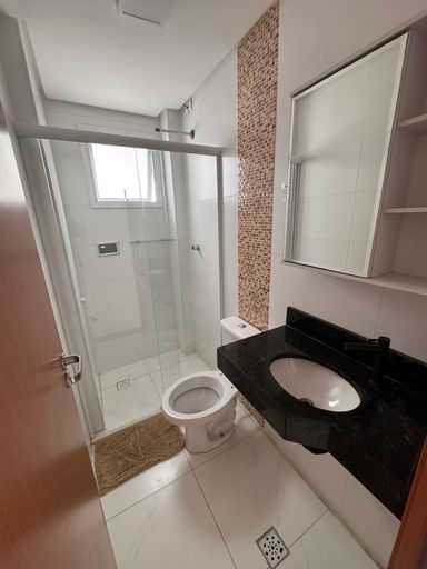 Banheiro social com box