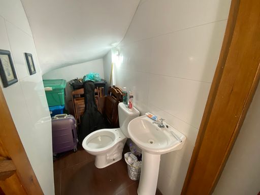 Lavabo no térreo
