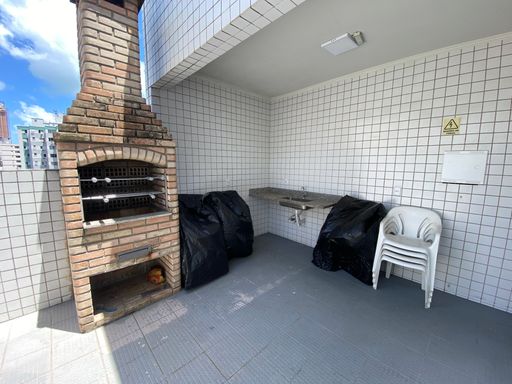 Churrasqueira na cobertura