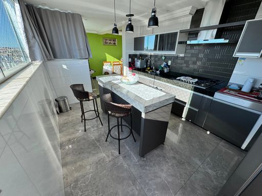 Área  Gourmet da cobertura