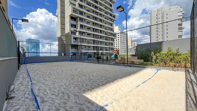 quadra de areia