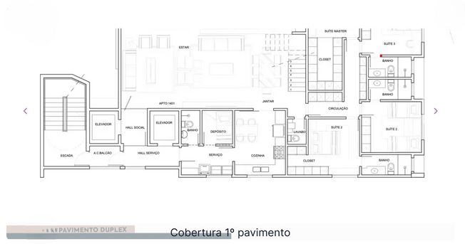 PLANTA PRIMEIRO PISO