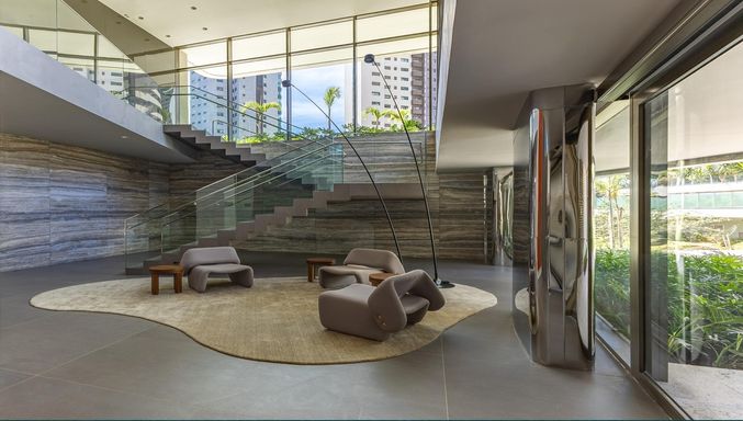 HALL SOCIAL DECORADO