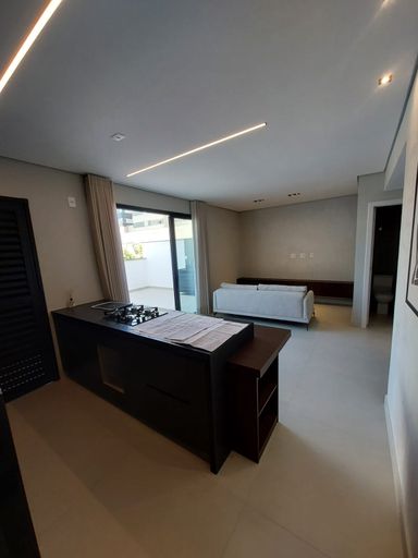 SALA INTEGRADA COM COZINHA