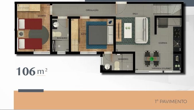 PLANTA PRIMEIRO PISO