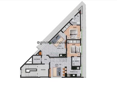 Planta do apartamento