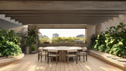 ÁREA GOURMET COM CHURASQUEIRA