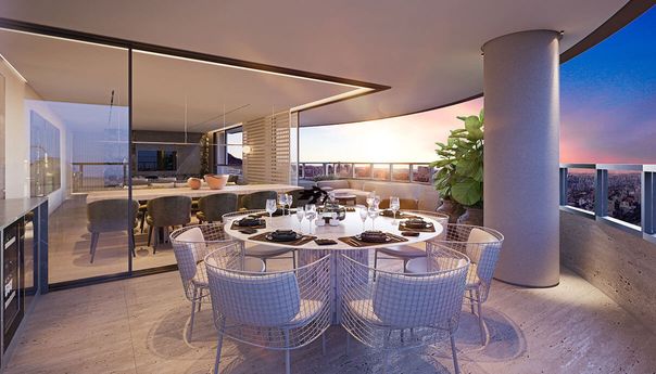 SALA DE JANTAR 
FOTO EM PERPECTIVA