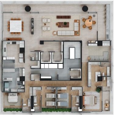 Planta apartamento