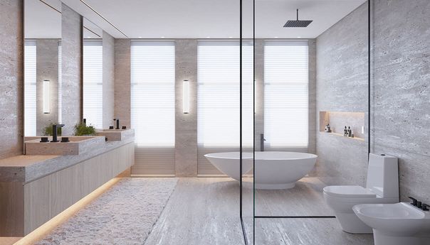 BANHO DA SUITE MÁSTER
FOTO EM PERPECTIVA