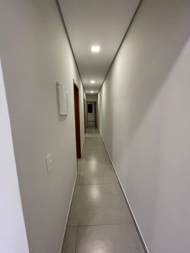 corredor dos quartos