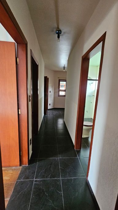 corredor dos quartos