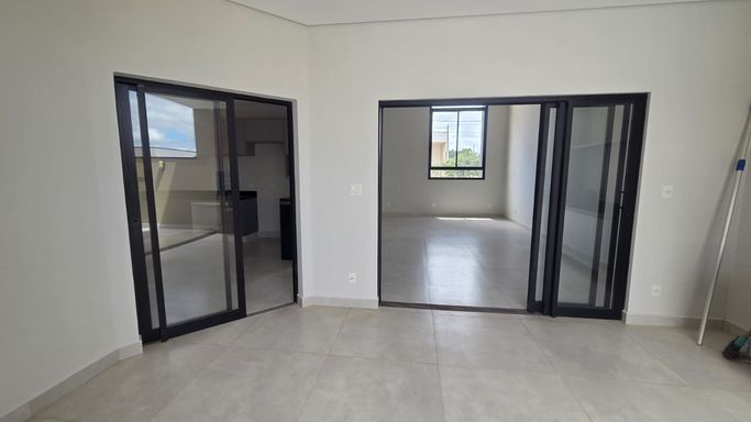 vista da área goumet para sala