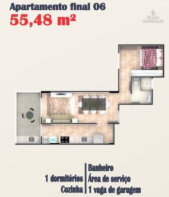 Apartamento, 1 quarto, 55 m² - Foto 12