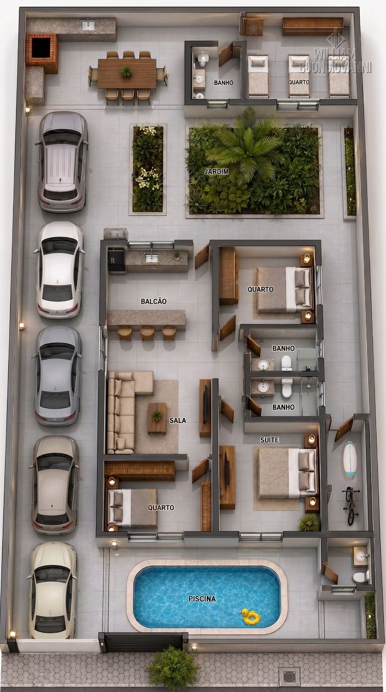 Casa, 4 quartos, 165 m² - Foto 19