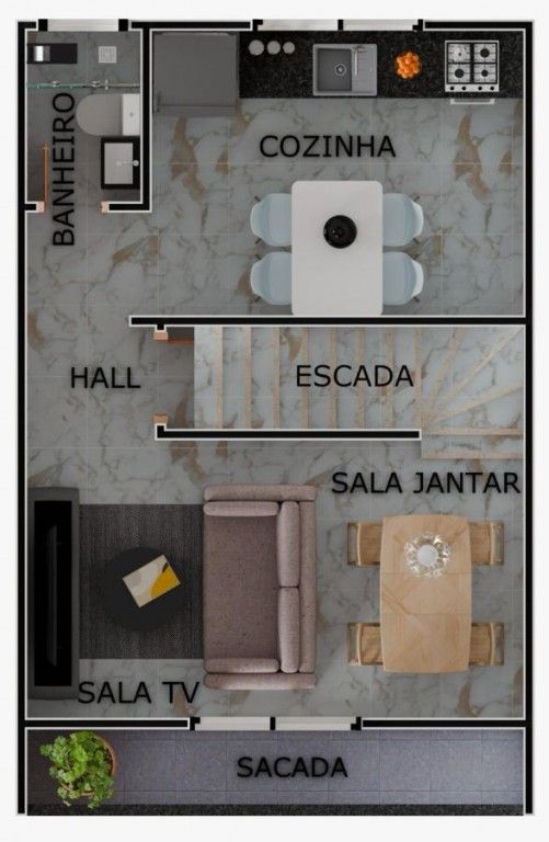 Casa de Condomínio, 2 quartos - Foto 13