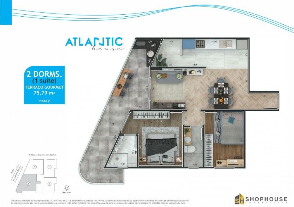 Apartamento, 2 quartos, 54 m² - Foto 18