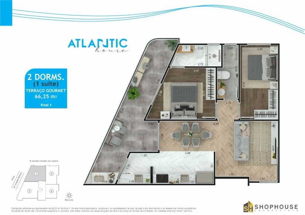 Apartamento, 2 quartos, 67 m² - Foto 11