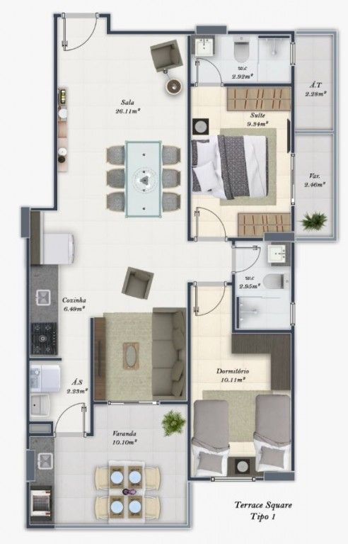 Apartamento, 2 quartos, 85 m² - Foto 20