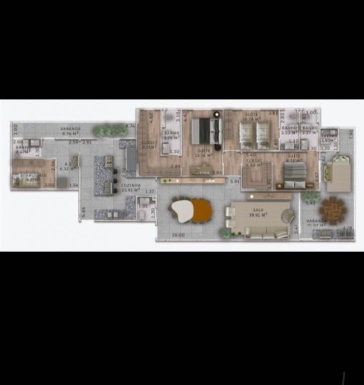 Apartamento, 3 quartos, 192 m² - Foto 5