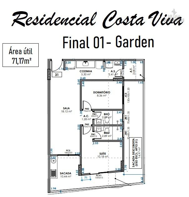 Apartamento, 2 quartos, 68 m² - Foto 30