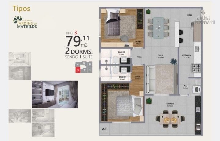 Apartamento, 2 quartos, 101 m² - Foto 8