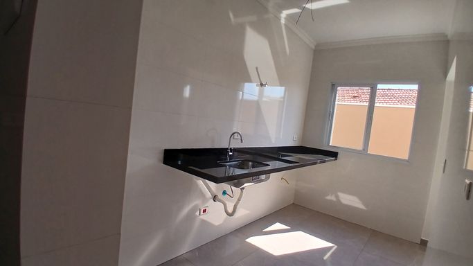 Cozinha com iluminação o dia todo
