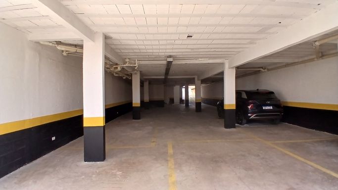 Garagem coberta