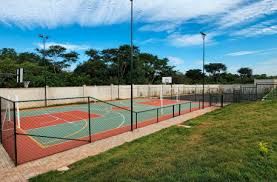 Imagem da quadra poliesportiva.