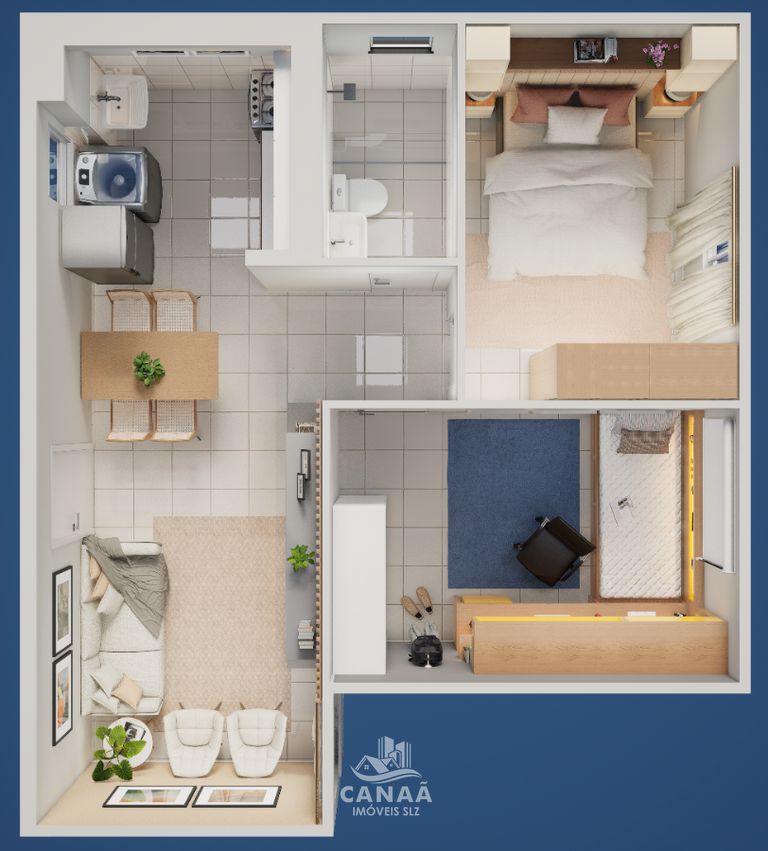 Apartamento, 2 quartos, 44 m² - Foto 22