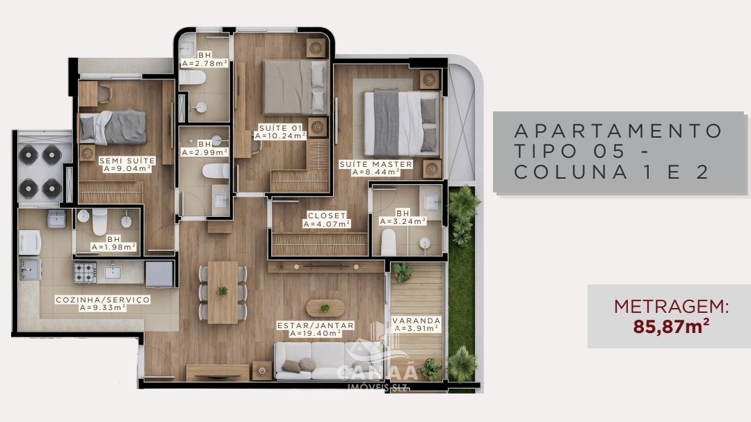Apartamento, 1 quarto - Foto 24