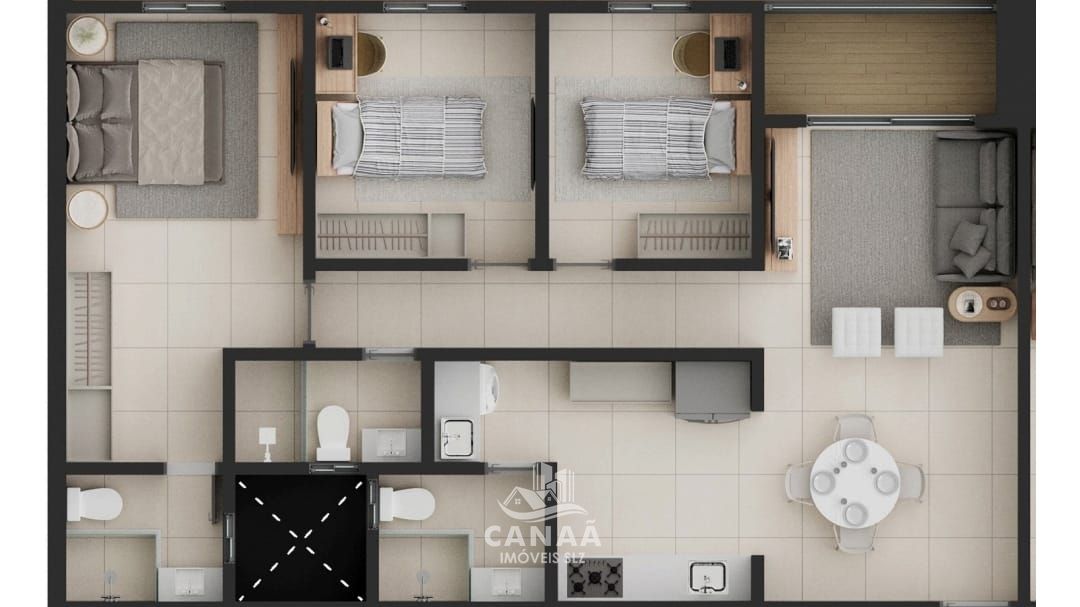 Apartamento, 3 quartos, 80 m² - Foto 22