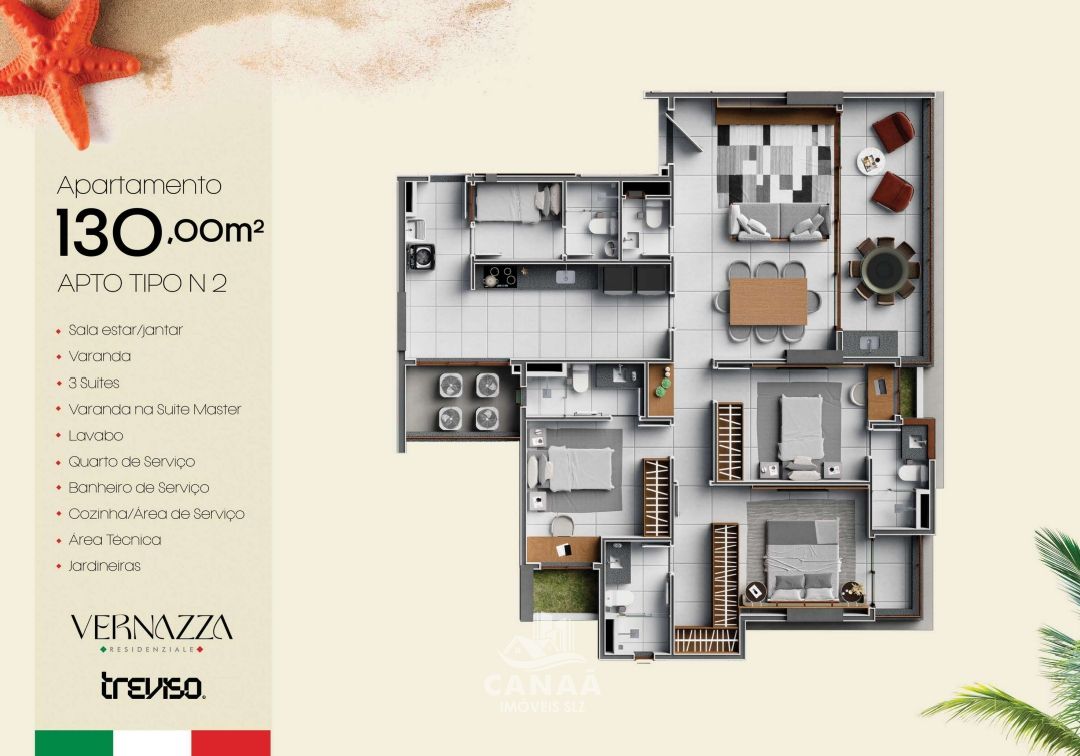 Apartamento, 3 quartos, 130 m² - Foto 23