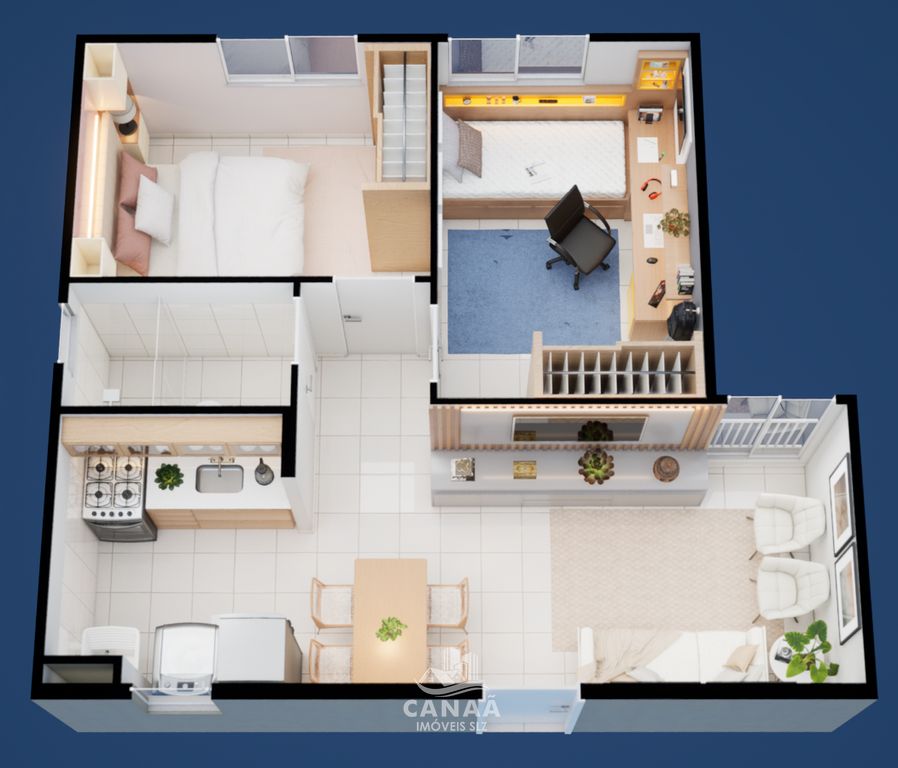 Apartamento, 2 quartos, 44 m² - Foto 24