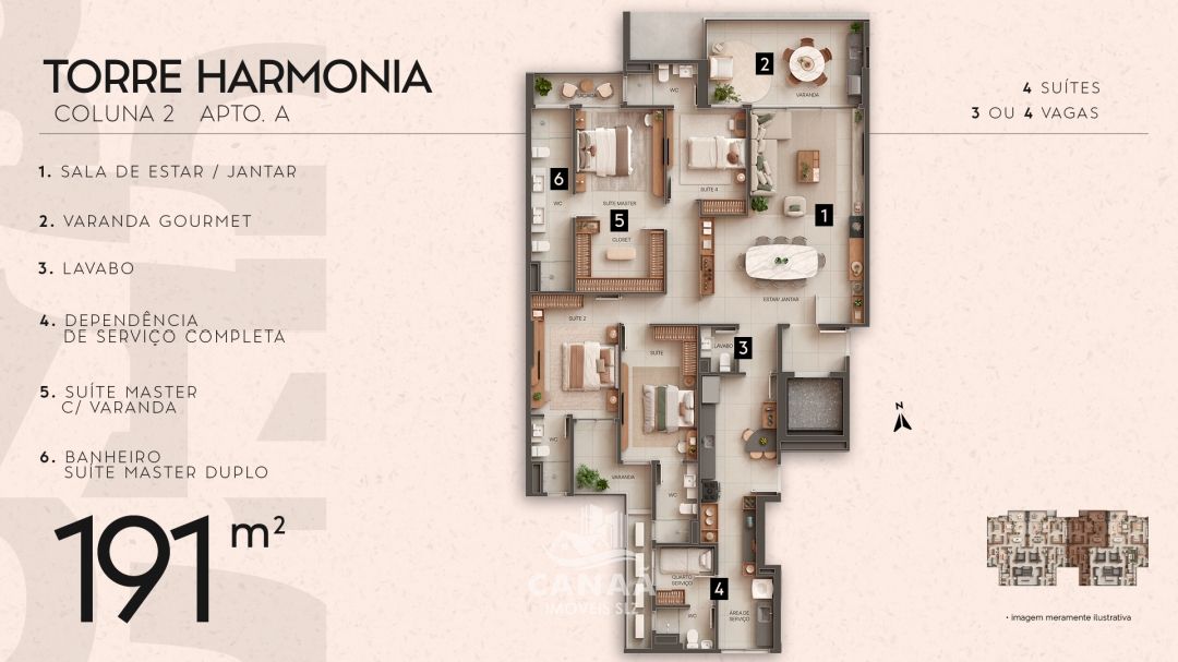 Apartamento, 4 quartos, 191 m² - Foto 26