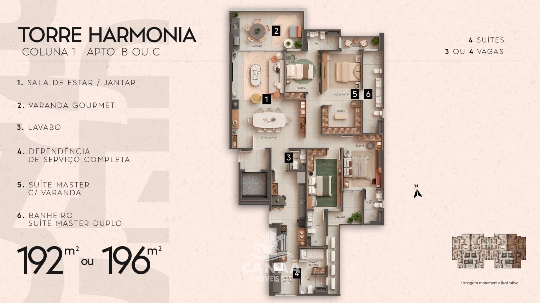 Apartamento, 4 quartos, 191 m² - Foto 25