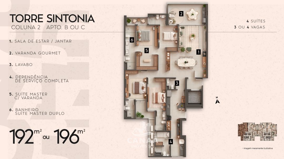 Apartamento, 4 quartos, 191 m² - Foto 28