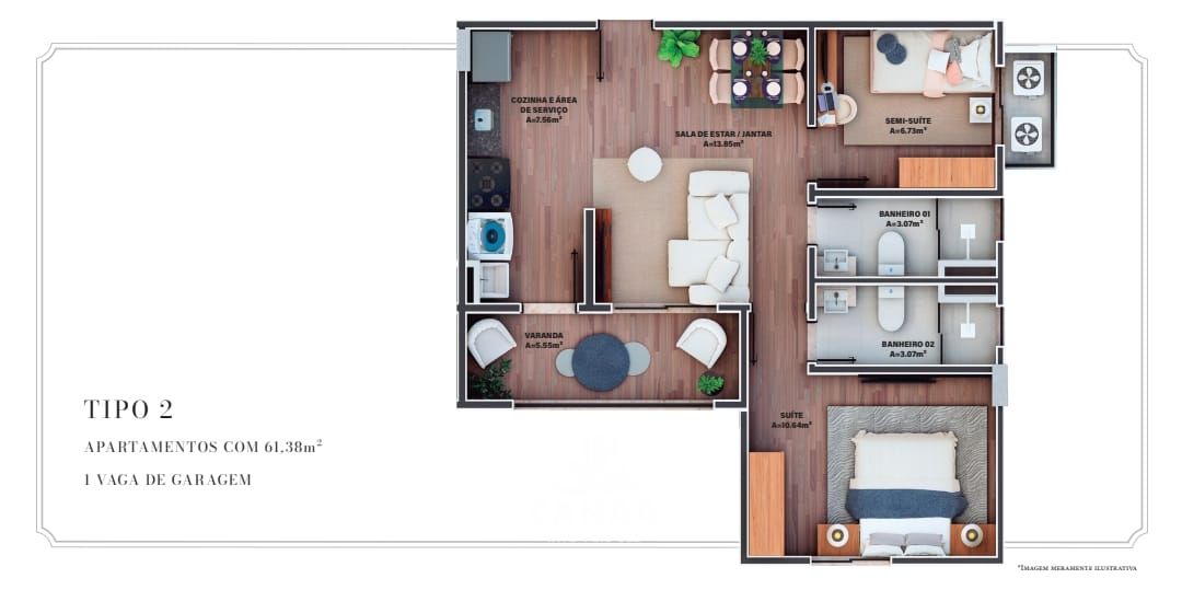 Apartamento, 3 quartos, 86 m² - Foto 27