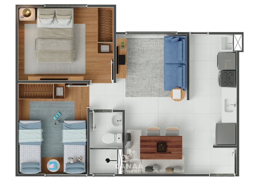 Apartamento, 2 quartos, 41 m² - Foto 22