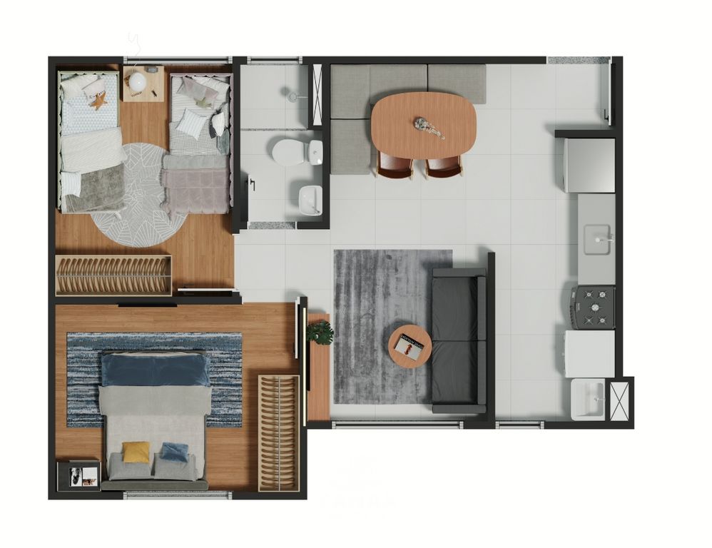 Apartamento, 2 quartos, 41 m² - Foto 25