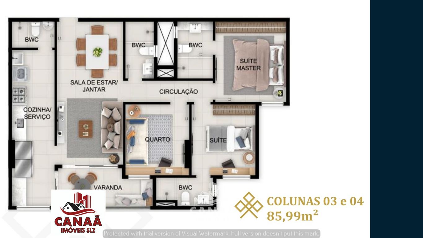 Apartamento, 3 quartos, 86 m² - Foto 22