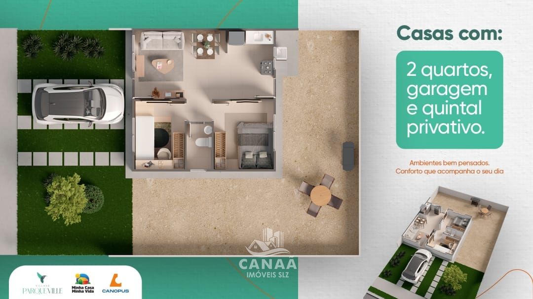 Casa de Condomínio, 2 quartos - Foto 21